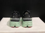 On Cloudmonster 2 Running Shoes, Black and Mint Green