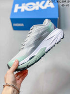 HOKA Rocket X 3 Low-Top Running Shoes Gray Mint