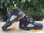 Jordan 5 GORE-TEX High-Top Sneakers, Black and Yellow