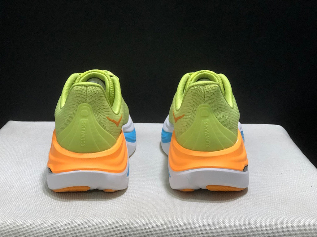HOKA Skyward X Running Shoes in Lime Green