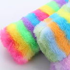 Bite-Resistant Crinkle Plush Pillow Interactive Pet Toy