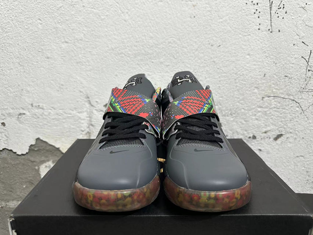 Nike KD Basketball Shoes in Black and Multicolor