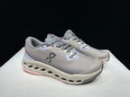 On Cloudsurfer Trail 2 Waterproof Trail Shoes Pink/Brown Grey