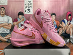 Nike Basketball Shoes in Pink and Gold