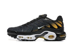 Nike Air Max Plus Black and Gold Sneakers