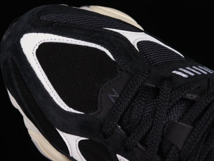New Balance 9060 U9060AAA Black and White Sneakers