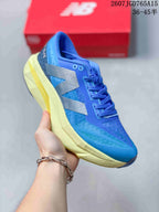 New Balance FuelCell SuperComp Trainer v2 Blue Yellow Running Shoes