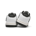 AIVIIRI MFS003-111 White and Black Low-Top Sneakers