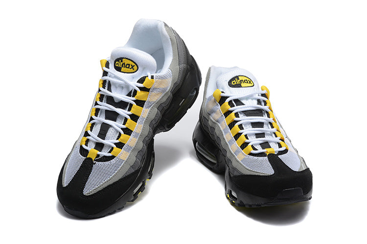 Nike Air Max 95 Sneakers in Grey, Black and Yellow