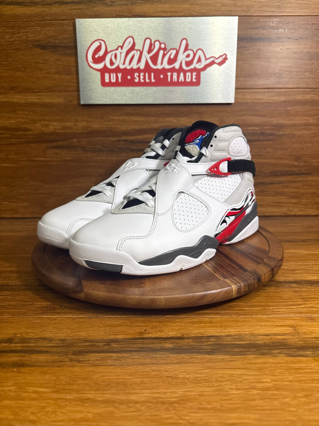 Jordan 8 Retro White True Red (2025)
