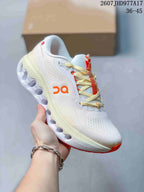 On Cloudtilt Sneakers White with Purple or Orange Accents