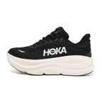 HOKA Bondi 9 Black White Running Shoes 1162011-BWHT