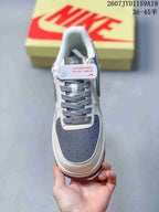 Nike Air Force 1 '07 Low Sneakers White and Gray