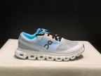 On Cloud 6 Push Sneakers in Blue, Gray and White