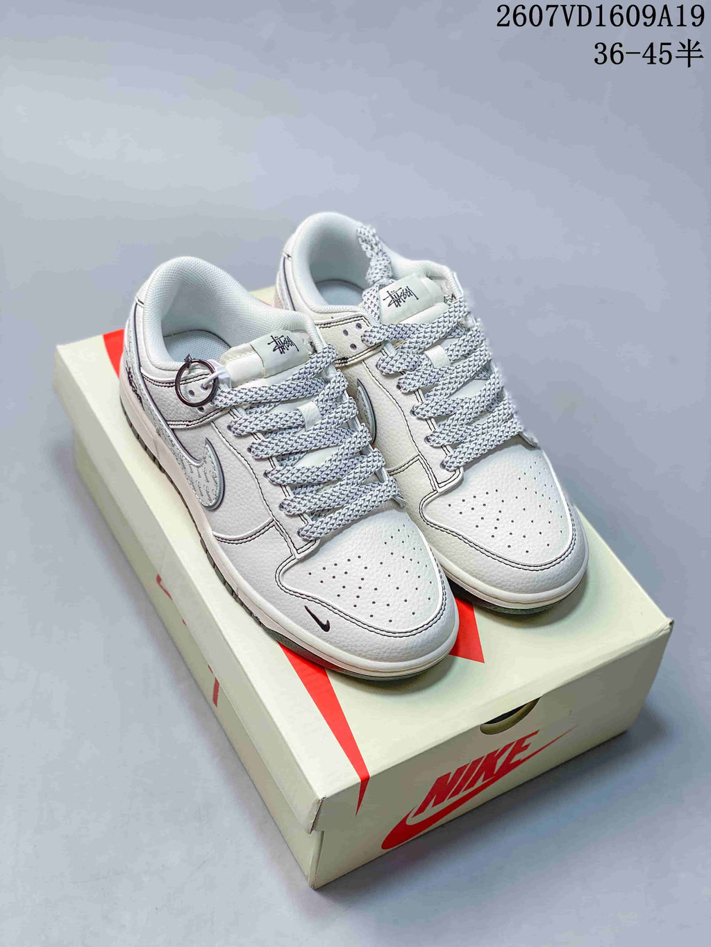 Nike Dunk Low Retro White Navy Sneakers 2607VD1609A19