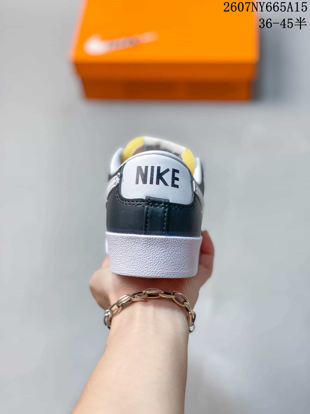 Nike Blazer Low Premium Black White CI9888-001 Sneakers