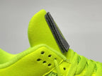 Air Jordan 4 Fluorescent Green Sneakers