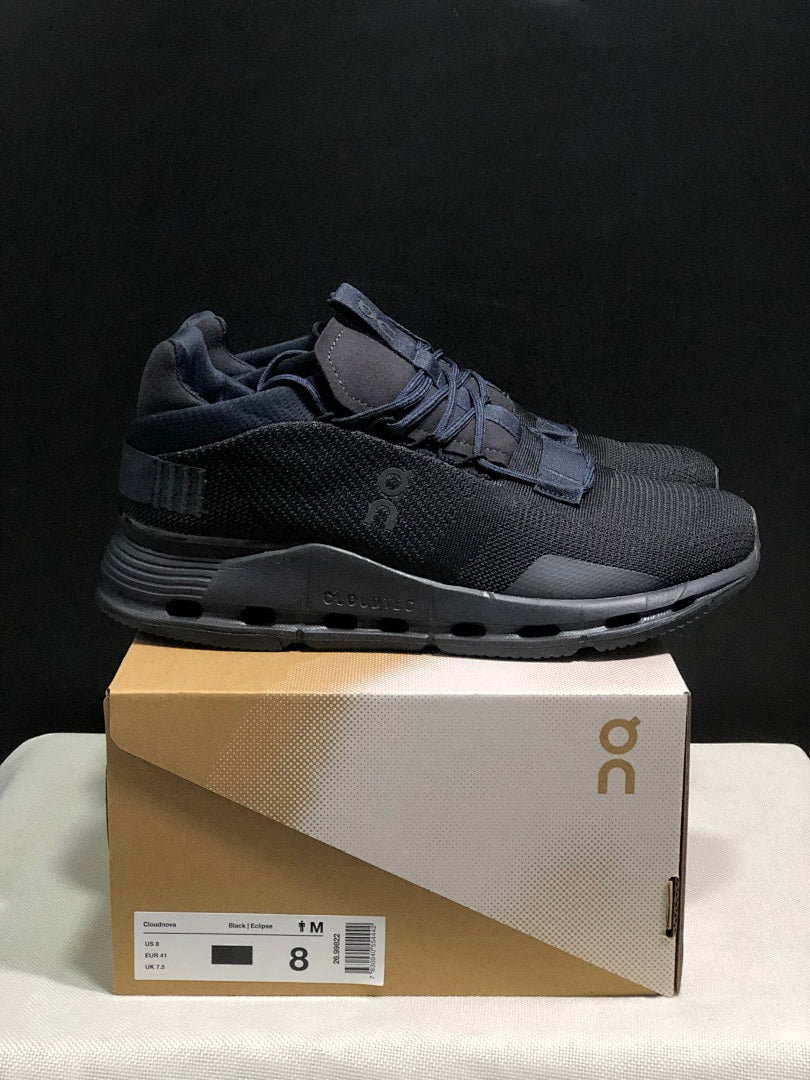 On Cloudnova 1 Sneakers Black Eclipse