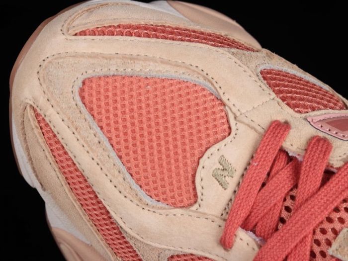 New Balance 9060JF1 Sneakers in Beige and Coral