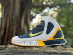 Nike Kobe 2K5 High-Top Basketball Shoes Lakers Blue and Yellow