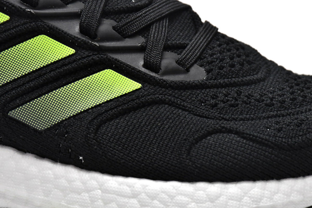 adidas UltraBoost 22 H01172 Black Green Running Shoes