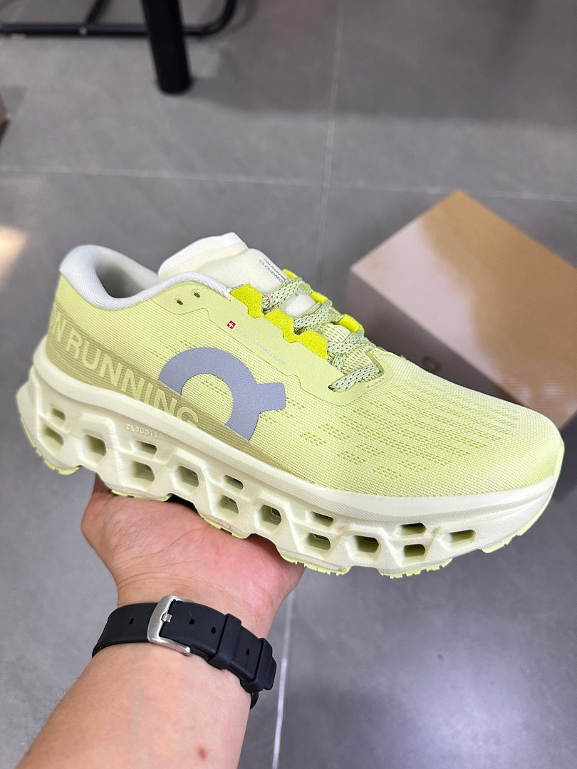 On Running Cloudmonster 2 Sneakers in Pale Yellow