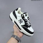 MLB Chunky Liner Low-Top Sneakers, Black and White