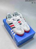 adidas Originals Samoa Sneakers White Black Red 675033