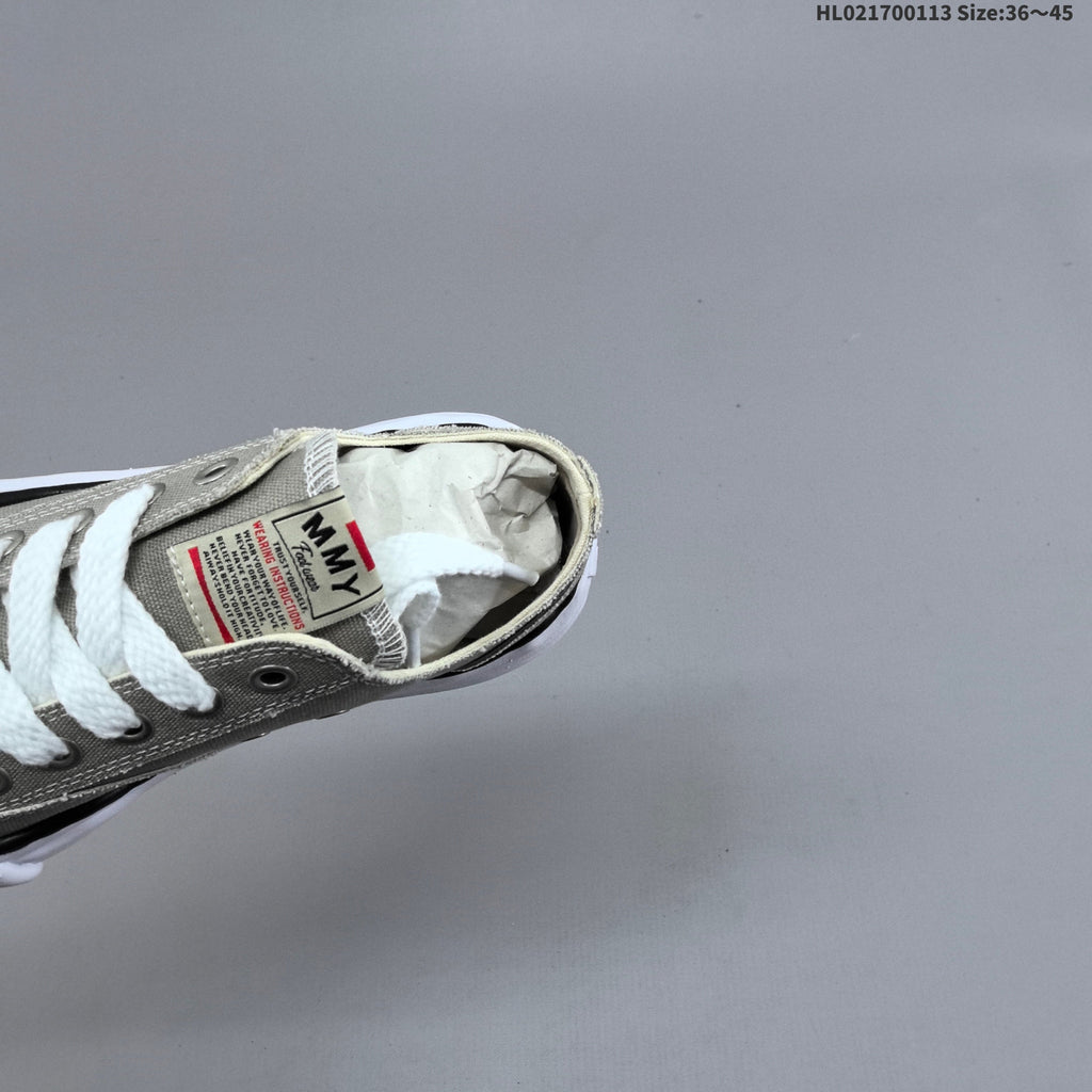 Maison Mihara Yasuhiro Original Sole Canvas Low Sneakers