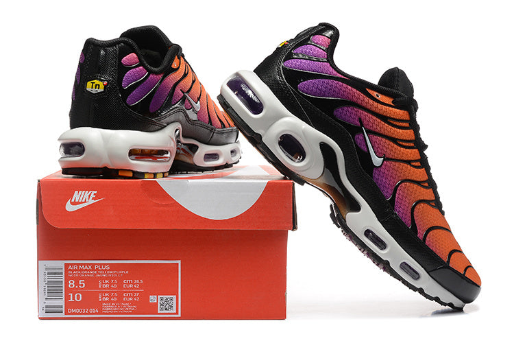 Nike Air Max Plus Sneakers Orange Purple Black