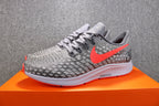 Nike Air Zoom Pegasus 35 Running Shoes, Grey/Crimson 942851-006