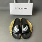 Givenchy Slide Sandals with Graphic Strap