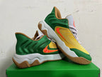 Nike Basketball Shoes in Green, Yellow and Gum