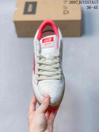 Golden Goose Ball Star White Red Low-Top Sneakers 2607TGY557A17