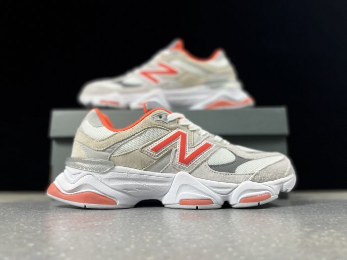 New Balance U9060EGL Sneakers in Grey and Coral