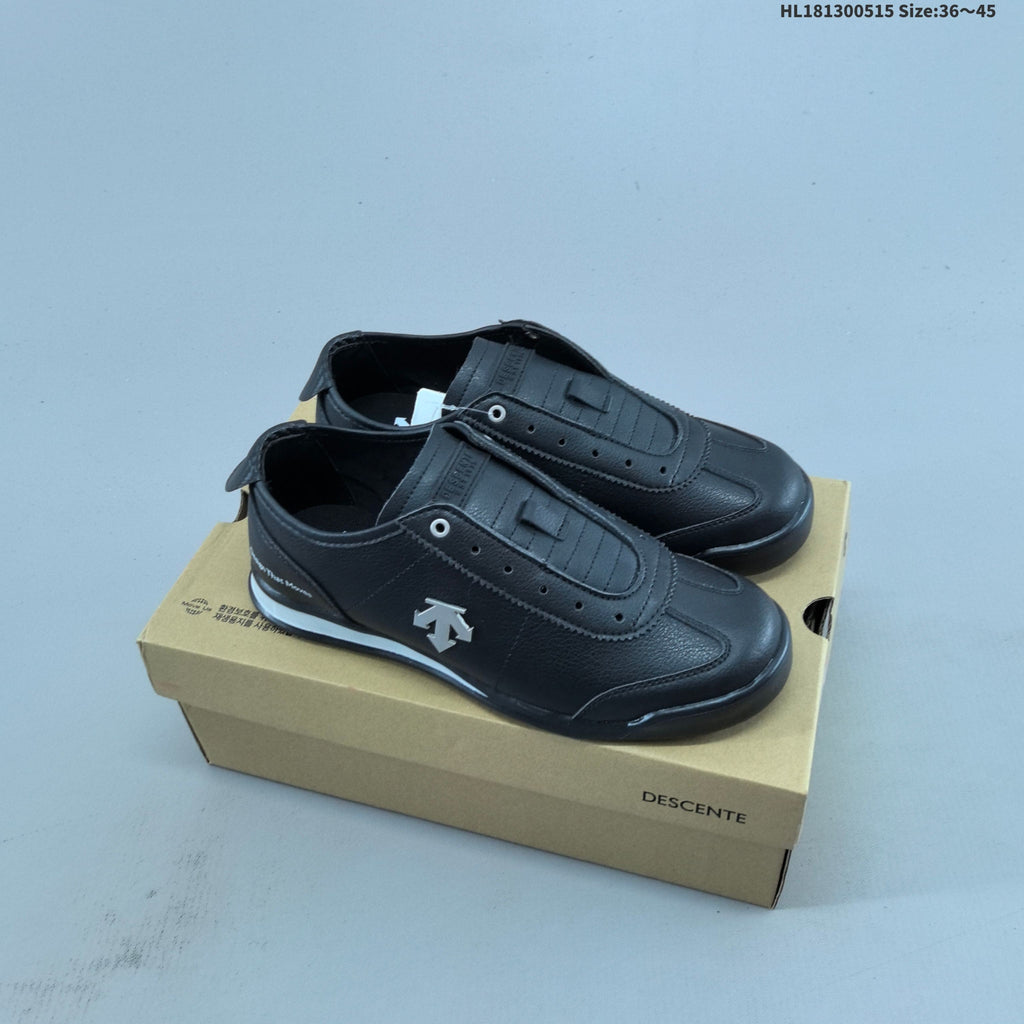 Descente Chron Tempo Slim Retro Low-Profile Sneakers