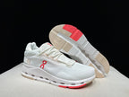 On Cloudnova 2 Sneakers, White and Flame