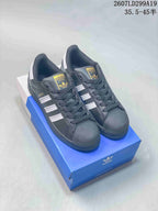 adidas Superstar Black White Sneakers 2607LD299A19