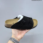 Birkenstock Arizona Two-Strap Slide Sandals Black 1029257
