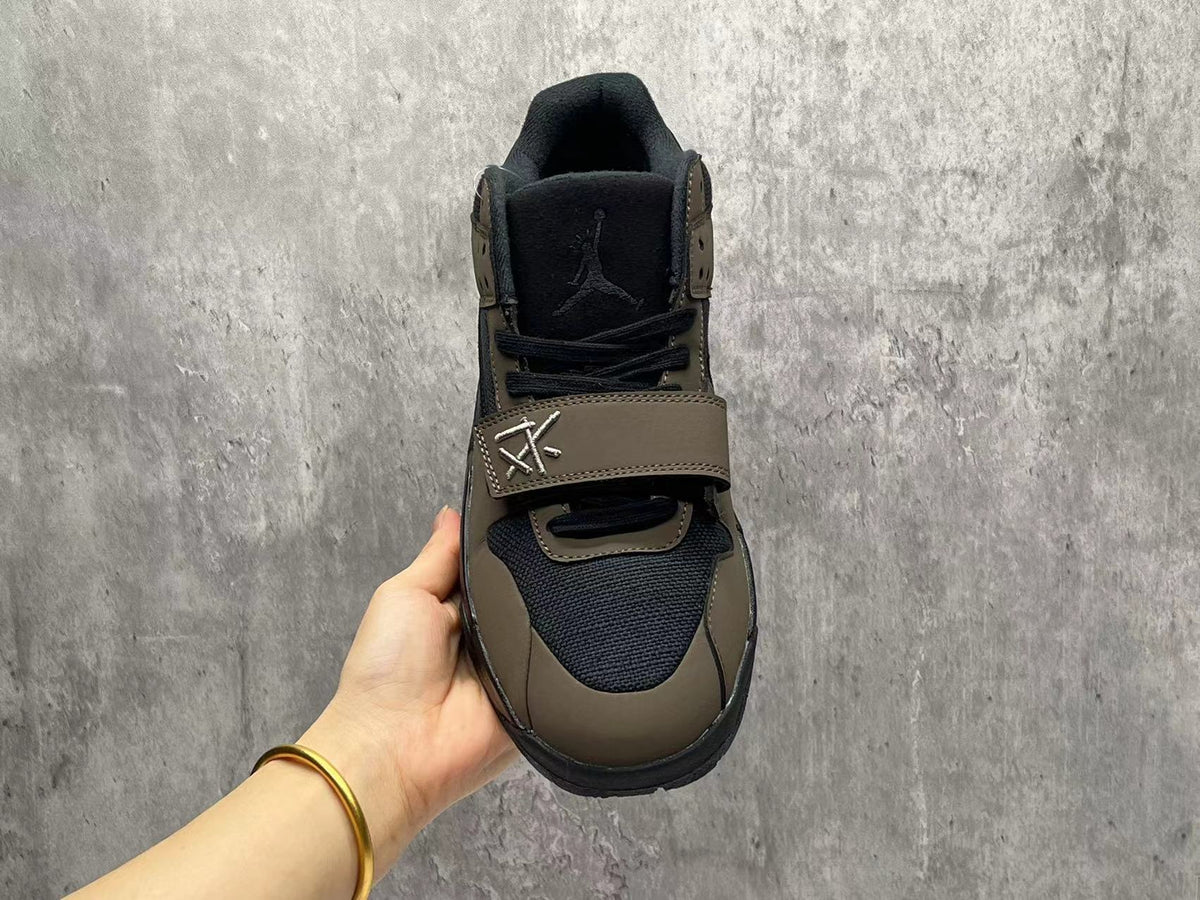 Nike Air Jordan 1 Low Travis Scott Black Brown Sneakers