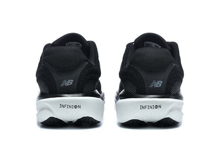 New Balance 1080 Black and White Running Shoes