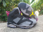 Air Jordan 6 Bordeaux High-Top Sneakers