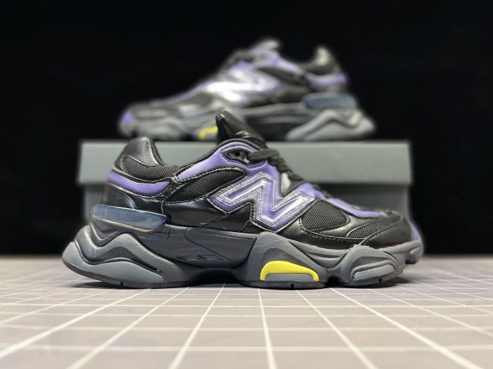 New Balance 9060 Black and Purple Sneakers U9060MW