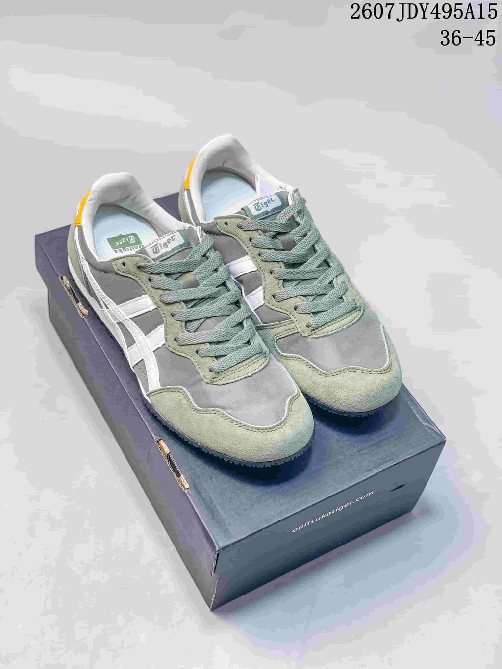 Onitsuka Tiger Serrano Sneakers Green White 2607JDY495A15