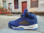 Air Jordan 5 Midnight Navy High-Top Sneakers