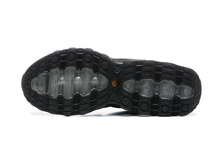 Nike Air Max Black and Silver Sneakers