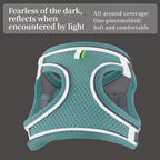Escape-Proof Soft Breathable Reflective Mesh Pet Harness