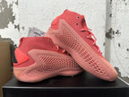 Adidas Pink Mid-Top Sneakers