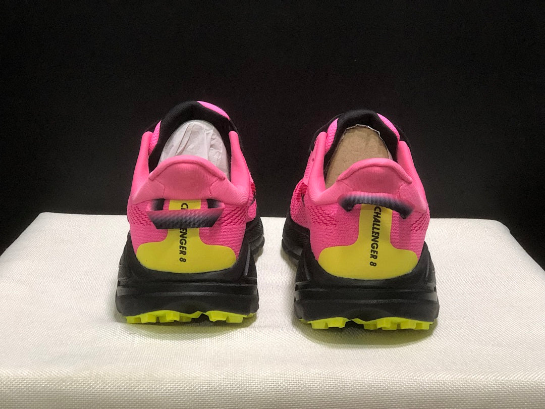 HOKA Challenger 8 Trail Running Shoes in Pink