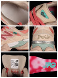 New Balance 9060JF1 Sneakers in Beige and Coral